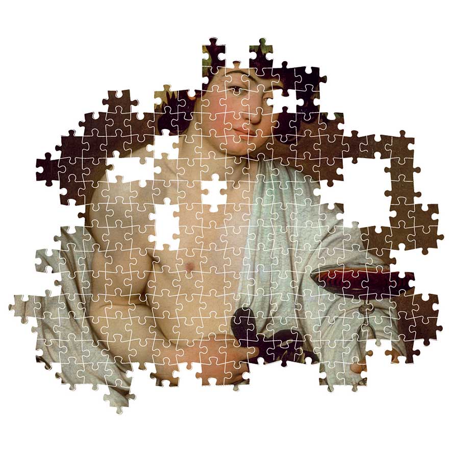 Clementoni Παζλ Museum Collection Caravaggio: Βάκχος 1000 τμχ - Compact Box - Image 3