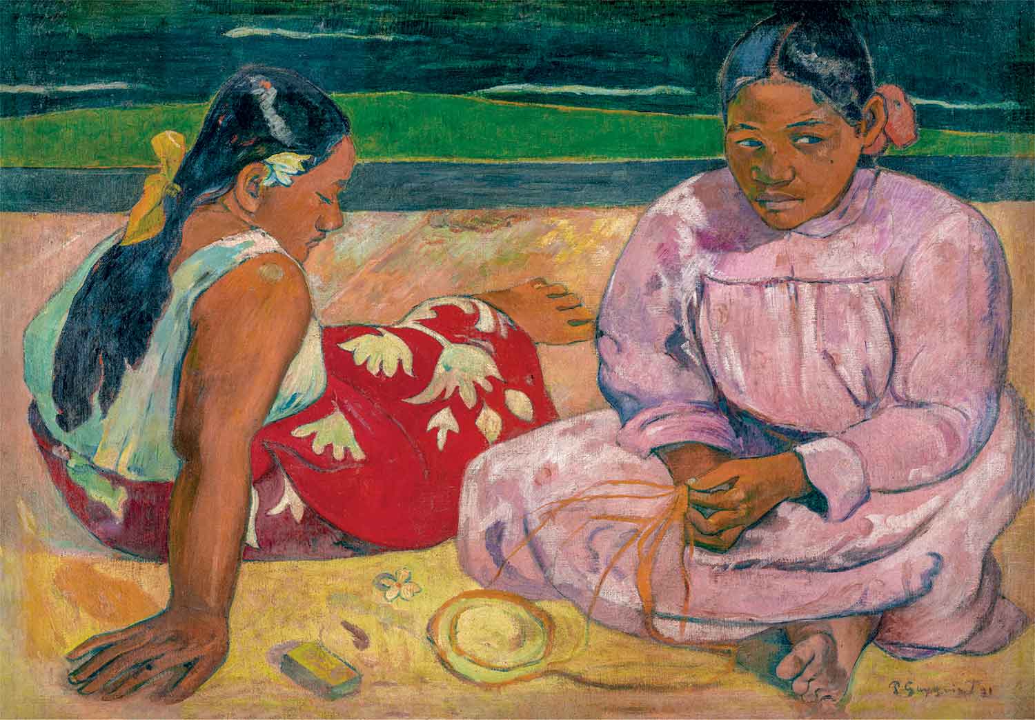 Clementoni Παζλ Museum Collection Paul Gauguin: Ταϊτινές Γυναίκες Στην Παραλία 1000 τμχ - Image 2