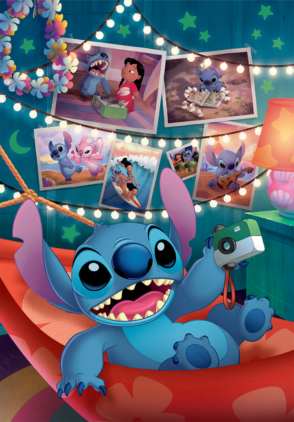 Clementoni Παζλ High Quality Collection Disney Stitch 1000 τμχ - Compact Box - Image 2