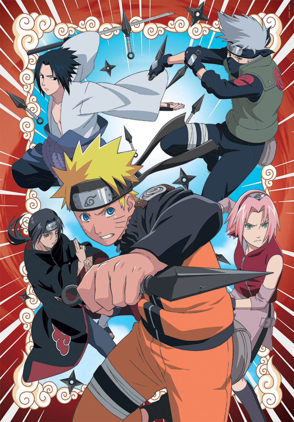 Clementoni Παζλ High Quality Collection Naruto Shippuden 1000 τμχ - Compact Box - Image 2