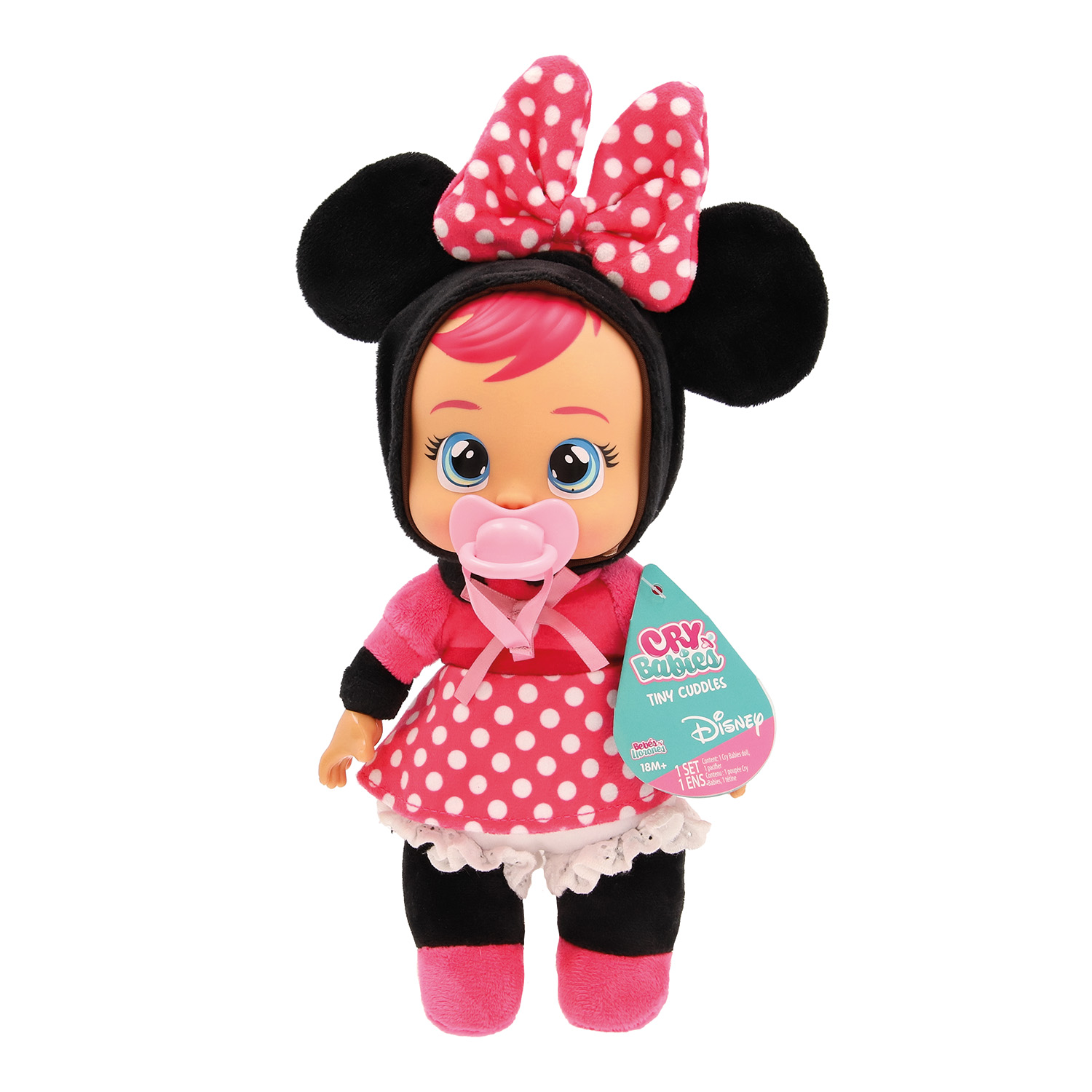Cry Babies Tiny Cuddles Disney Διαδραστική Κούκλα Κλαίει Με Αληθινά Δάκρυα - Image 4