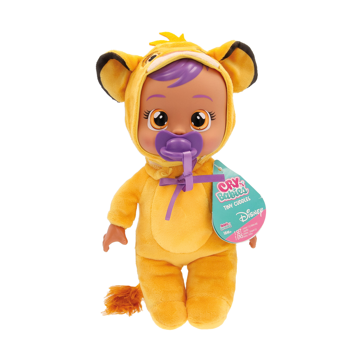 Cry Babies Tiny Cuddles Disney Διαδραστική Κούκλα Κλαίει Με Αληθινά Δάκρυα - Image 5