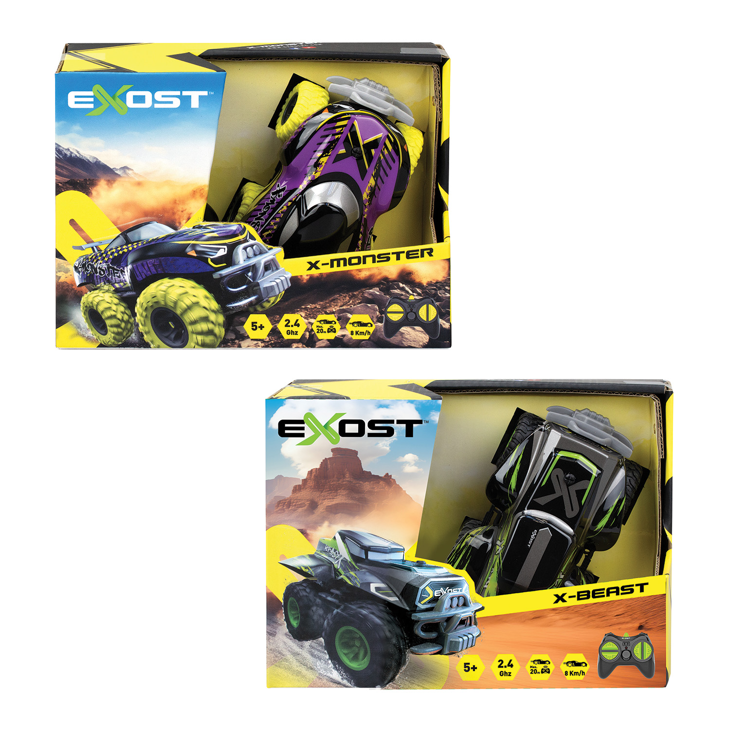 Exost X-Monster και X-Beast Τηλεκατευθυνόμενα Αυτοκίνητα - Image 2