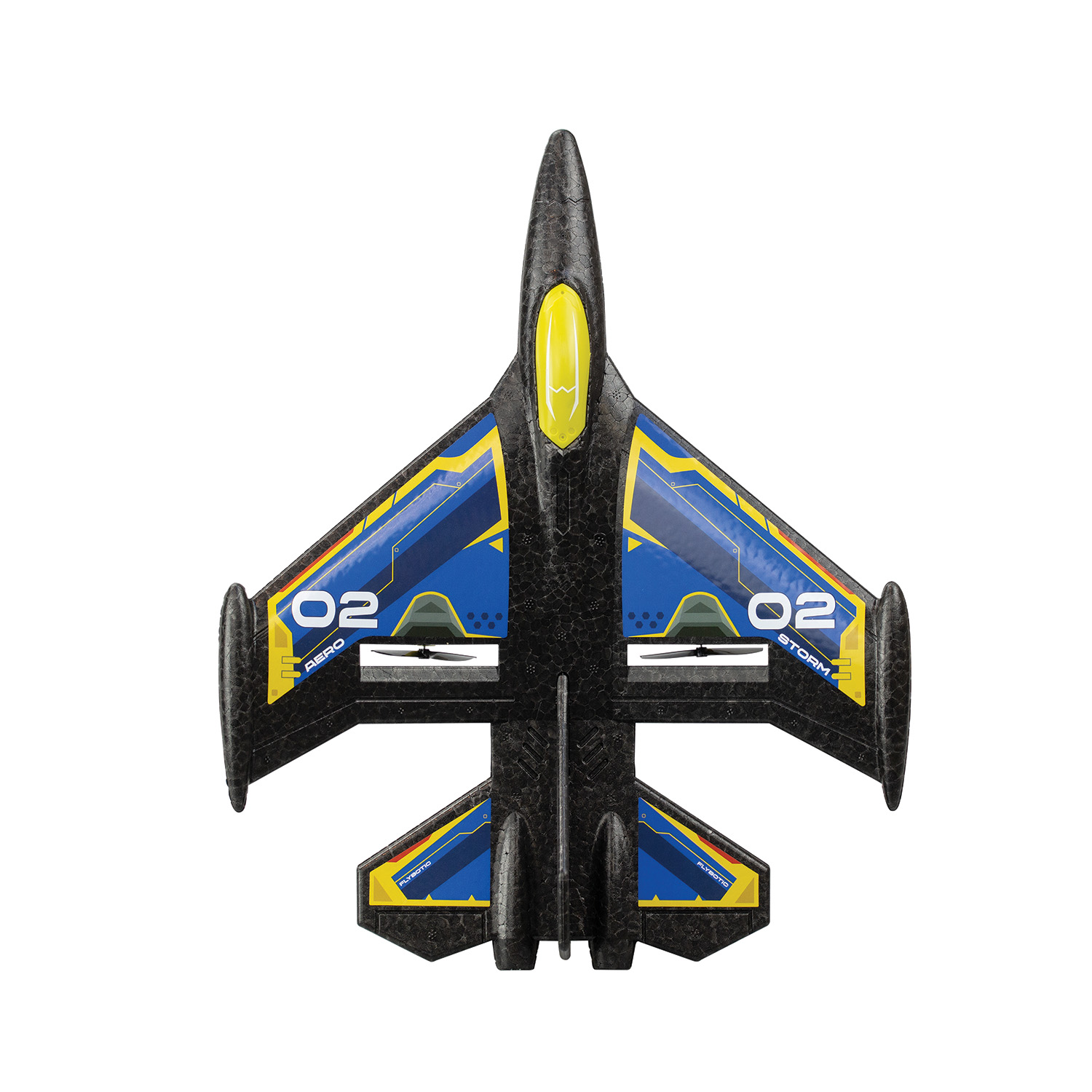 Silverlit Flybotic Sonic Evo Τηλεκατευθυνόμενο Αεροπλάνο Μπλε Για 8+ Χρονών - Image 2