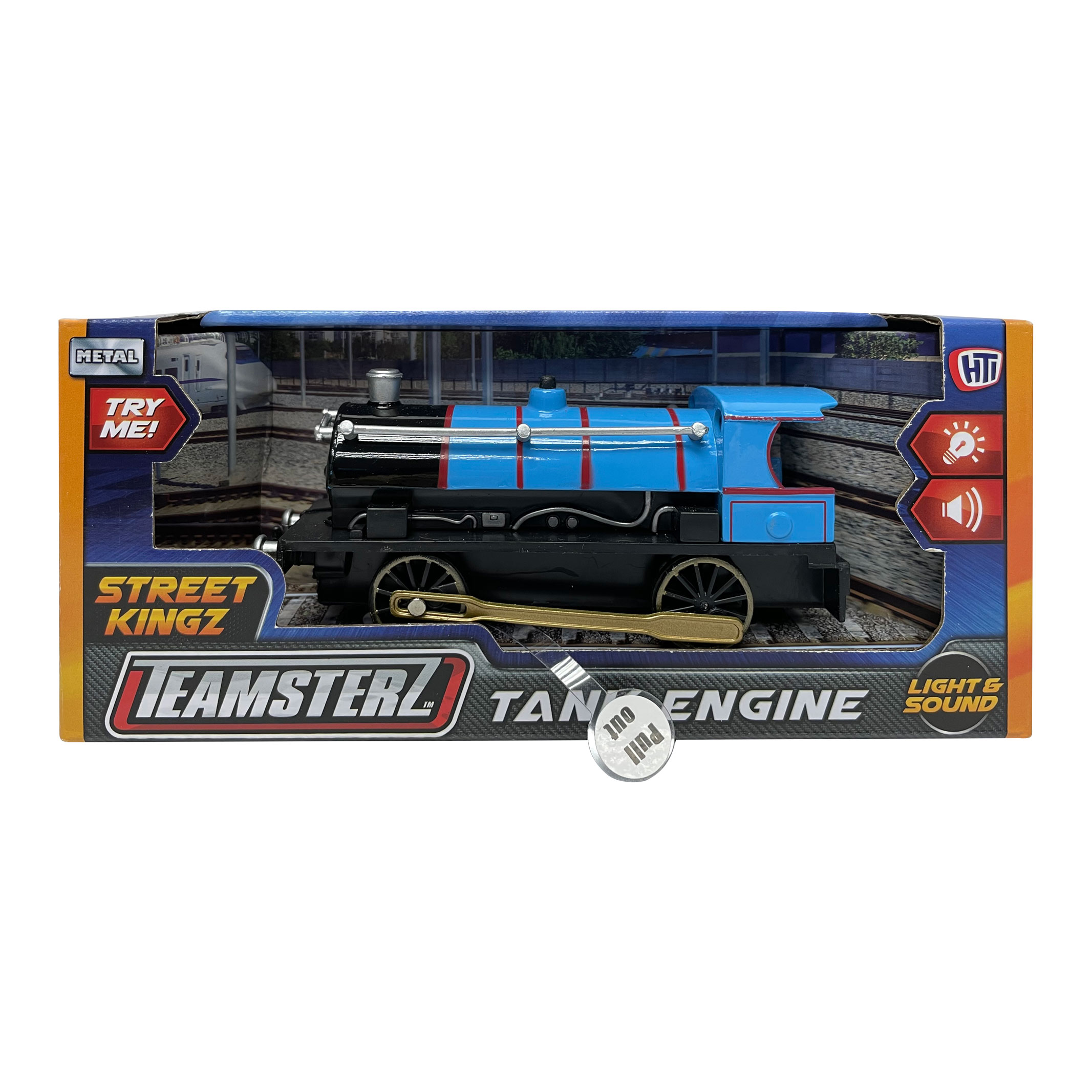 Teamsterz Τρένο Μηχανή Die Cast με Φώτα και Ήχους Για 3+ Χρονών - Image 5