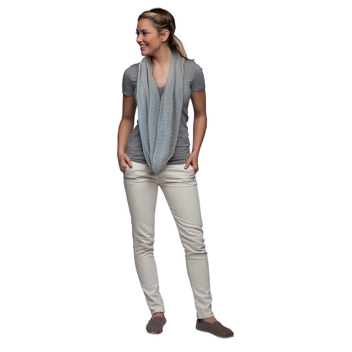 Chicco Ύφασμα Θηλασμού Boppy Silver Grey - Image 2