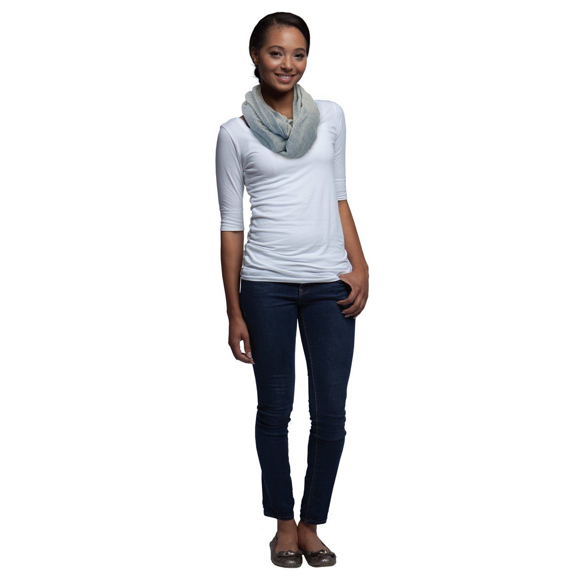 Chicco Ύφασμα Θηλασμού Boppy Silver Grey - Image 3