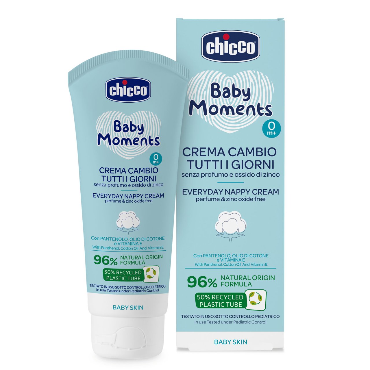 Chicco Baby Moments Κρέμα Συγκάματος Καθημερινής Χρήσης 100ml - Image 2