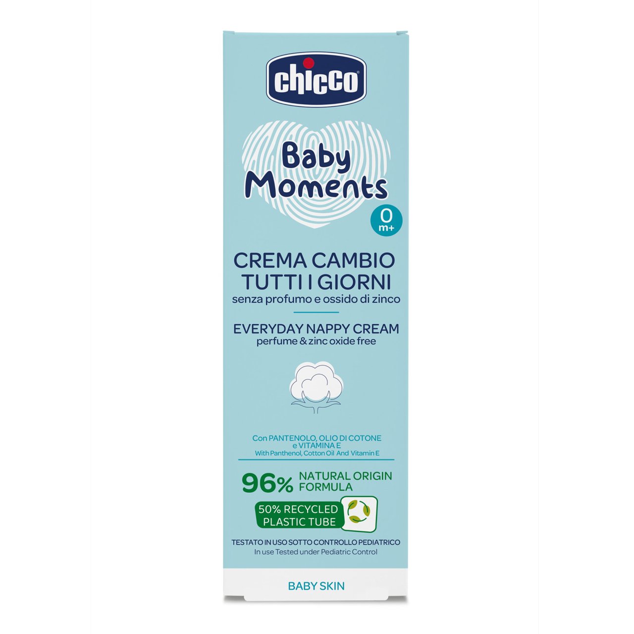 Chicco Baby Moments Κρέμα Συγκάματος Καθημερινής Χρήσης 100ml - Image 3