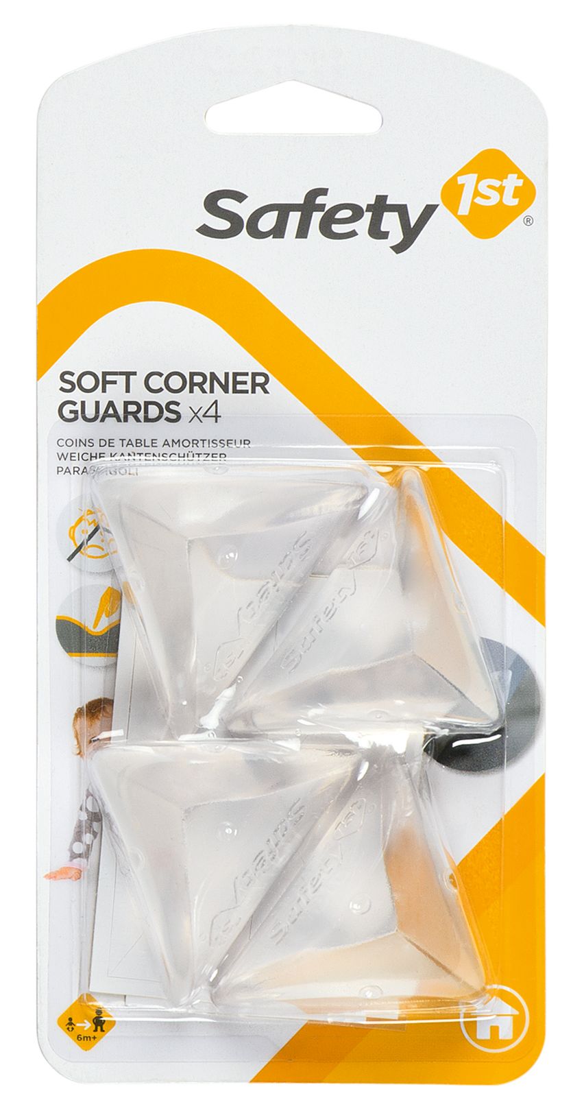 Safety 1st Soft Ασφάλειες για Γωνίες 4 τμχ