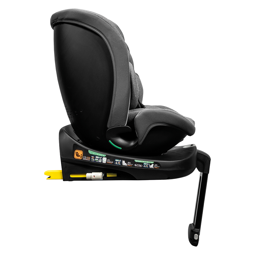 Bebe Confort Καθισματάκι Αυτοκινήτου Grow Fix για Παιδί 40-150cm Tinted Graphite - Image 3