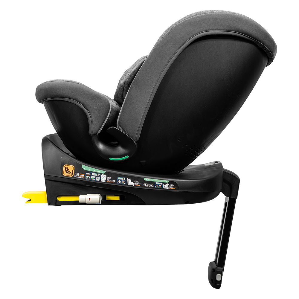 Bebe Confort Καθισματάκι Αυτοκινήτου Grow Fix για Παιδί 40-150cm Tinted Graphite - Image 5