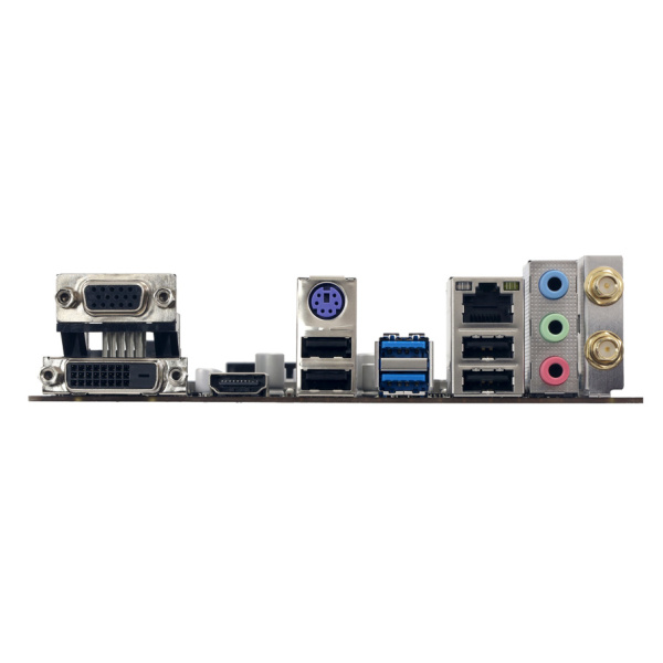 Alternative view of BIOSTAR μητρική B760MX-E D4, 2x DDR4, s1700, uATX, GbE, Ver. 6.0
