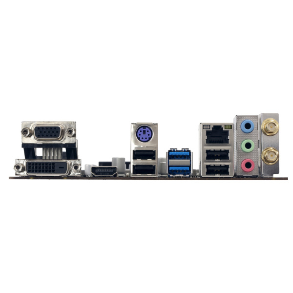 Alternative view of BIOSTAR μητρική H610MX-E, 2x DDR4, s1700, USB 3.2, uATX, GbE, Ver. 6.0