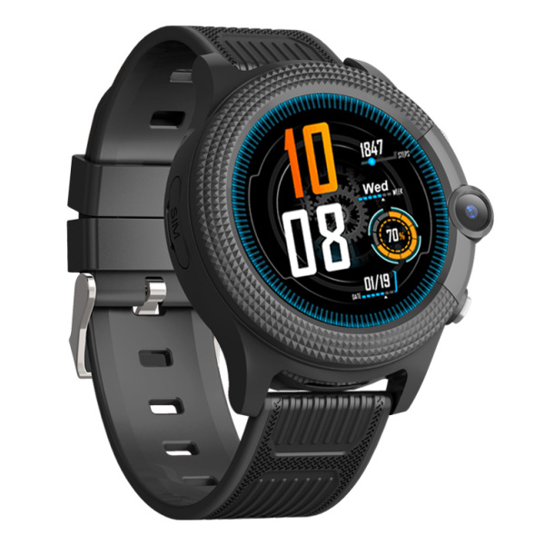 INTIME GPS smartwatch για παιδιά IT-051, 1.28", camera, 4G, IPX7, μαύρο