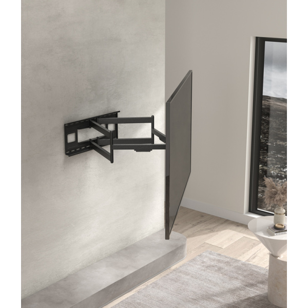 Alternative view of BRATECK επιτοίχια βάση τηλεόρασης LPA49-486XLD, 43-90", 80kg, heavy duty, full motion