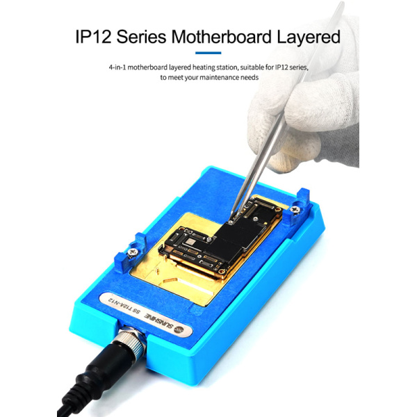 Alternative view of SUNSHINE βάση motherboard SS-T12A-N12 για iPhone 12 series, θερμαινόμενη