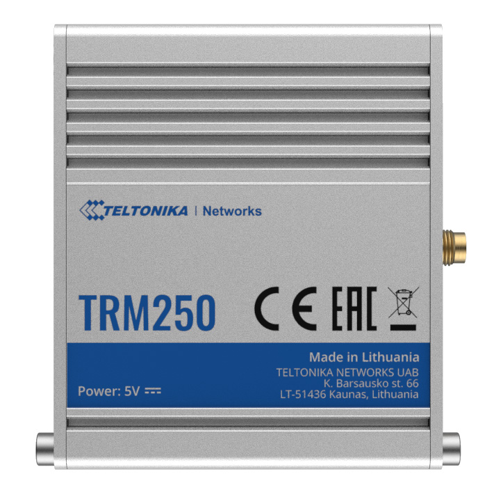 TELTONIKA Industrial cellular modem TRM250, 4G LTE Cat M1, USB - Image 2