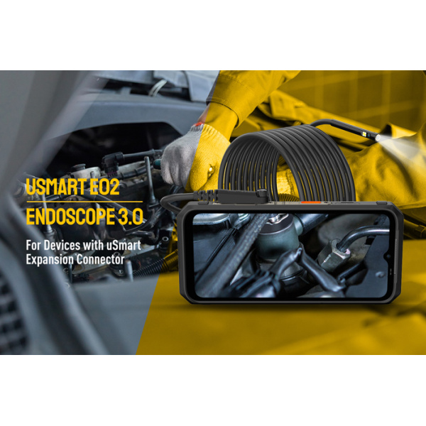 Alternative view of ULEFONE ενδοσκοπική κάμερα E02 για uSmart βύσμα, dual camera, IP67