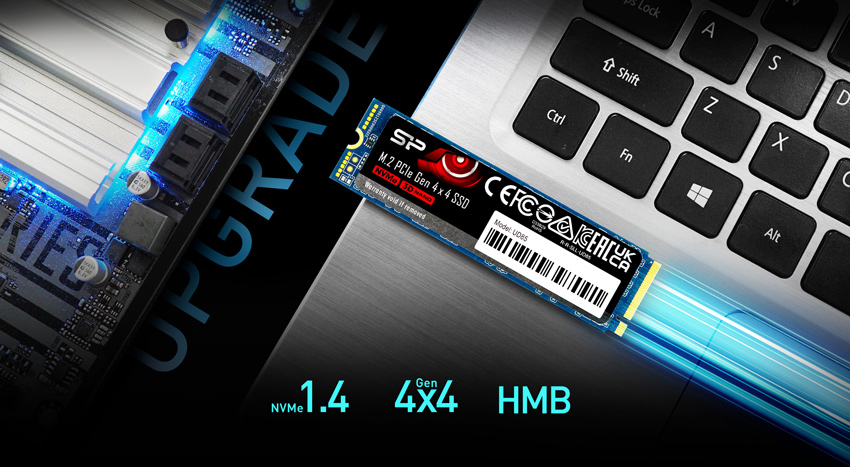 SILICON POWER SSD PCIe Gen4x4 M.2 2280 UD85, 2TB, 3.600-2.800MB/s - Image 2