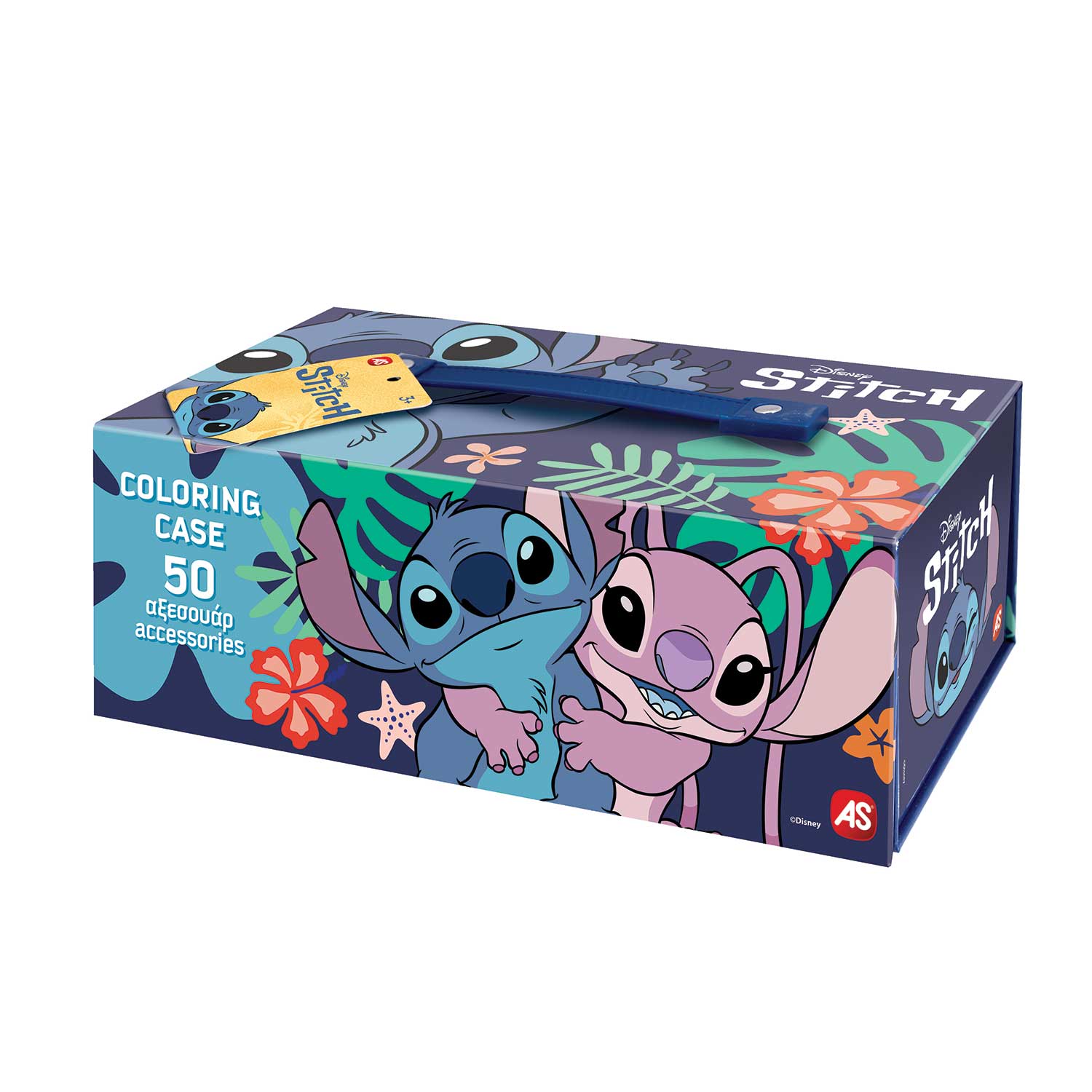 AS Σετ Ζωγραφικής Σε Χάρτινο Βαλιτσάκι Disney Stitch Για 3+ - Image 5