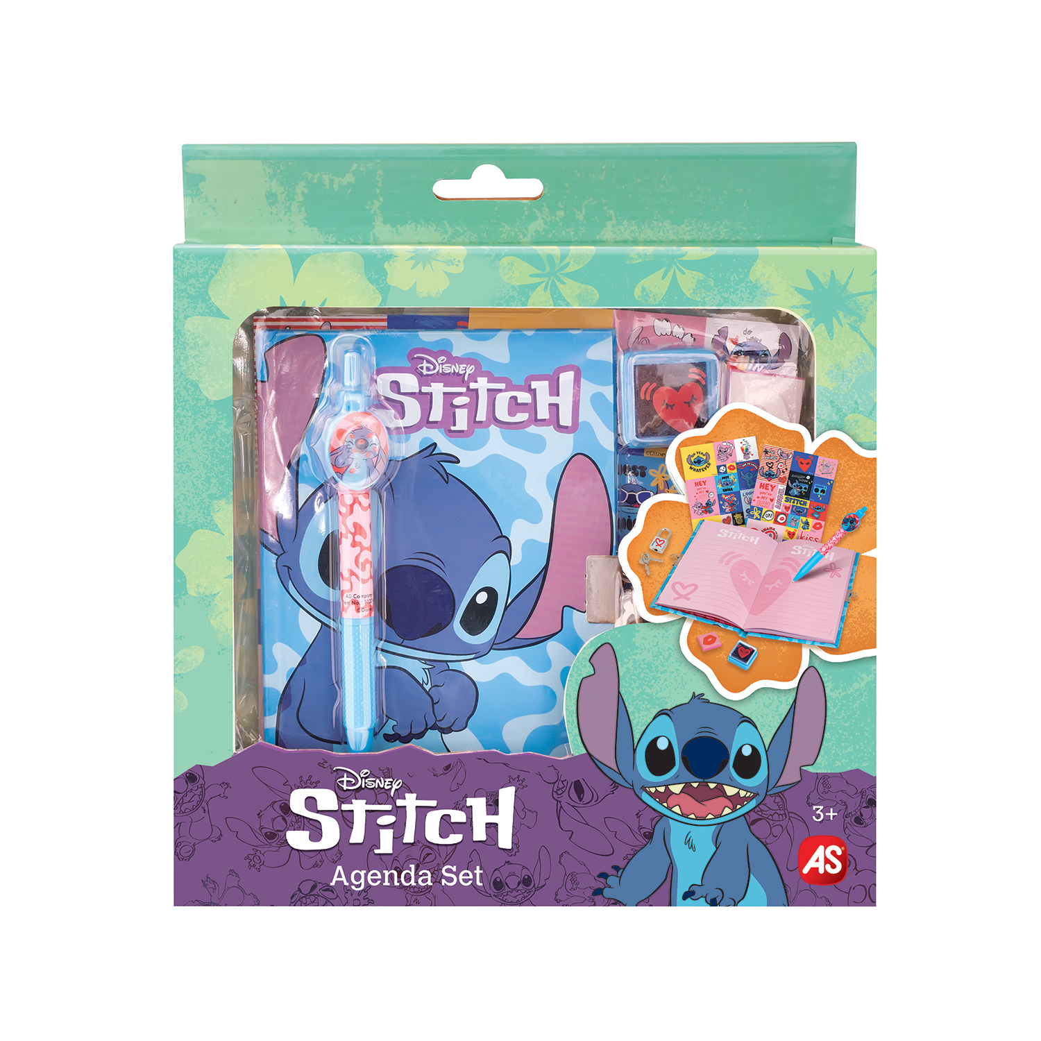 AS Ατζέντα Disney Stitch Σε 2 Σχέδια Για 3+ - Image 2
