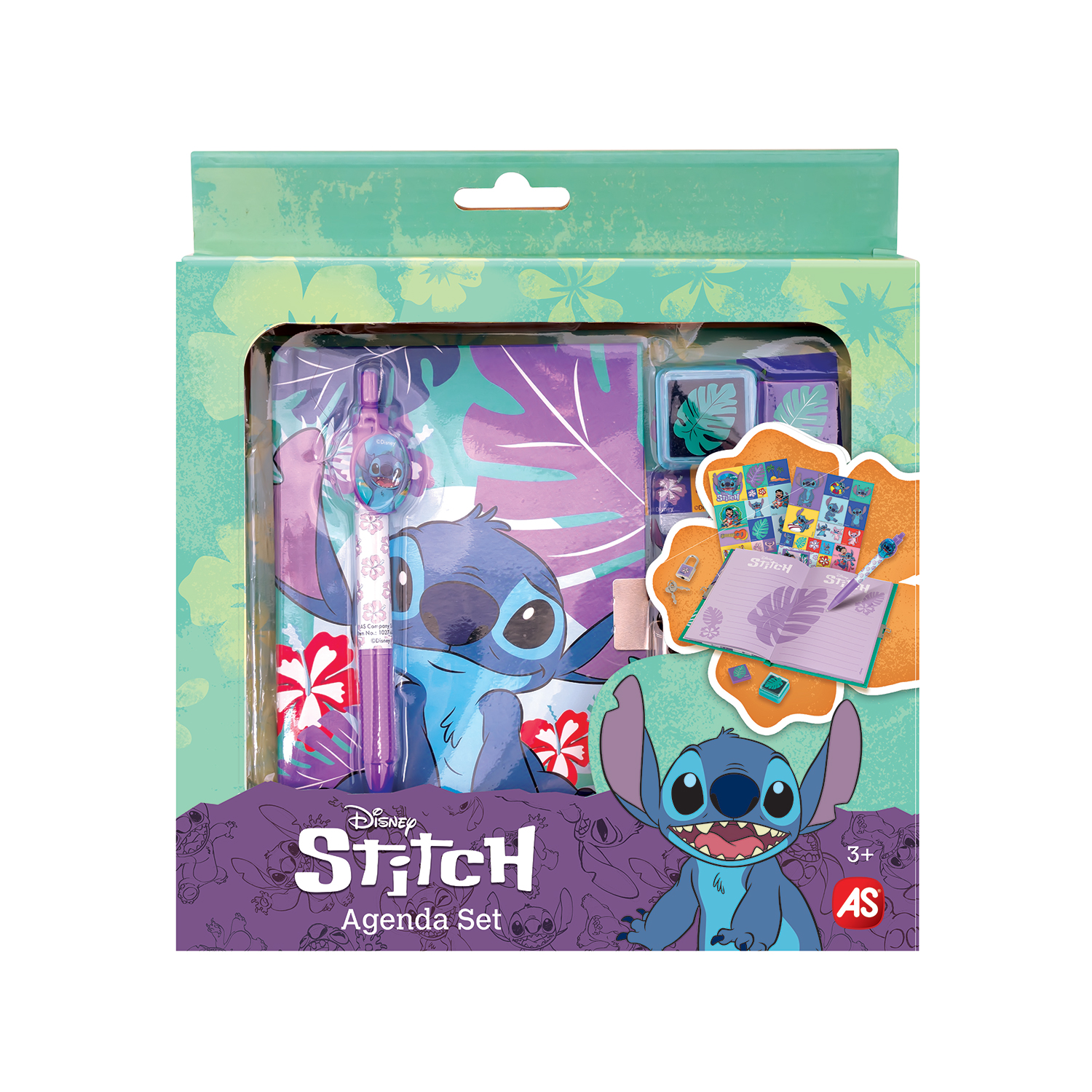 AS Ατζέντα Disney Stitch Σε 2 Σχέδια Για 3+ - Image 3