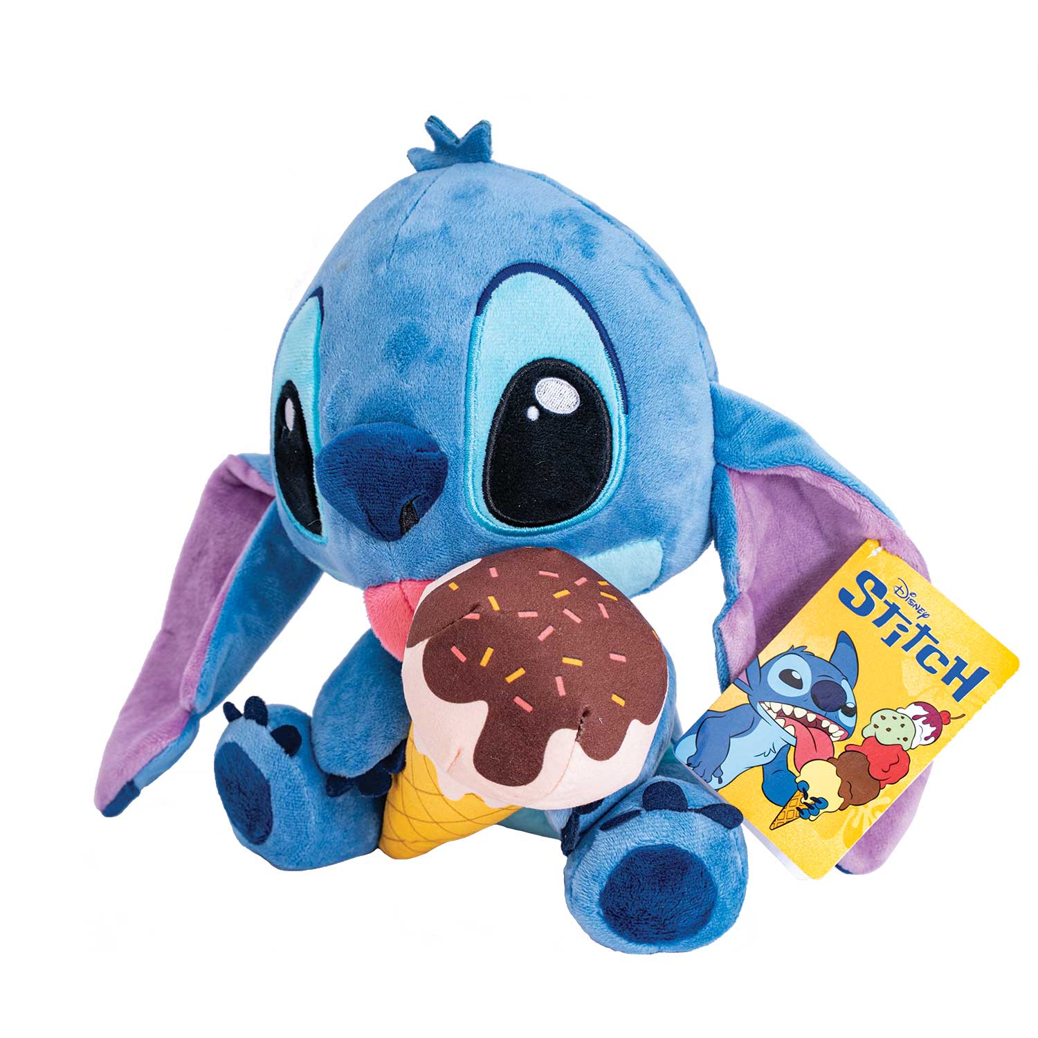 Disney Λούτρινο Stitch με Παγωτό 25εκ - Image 2