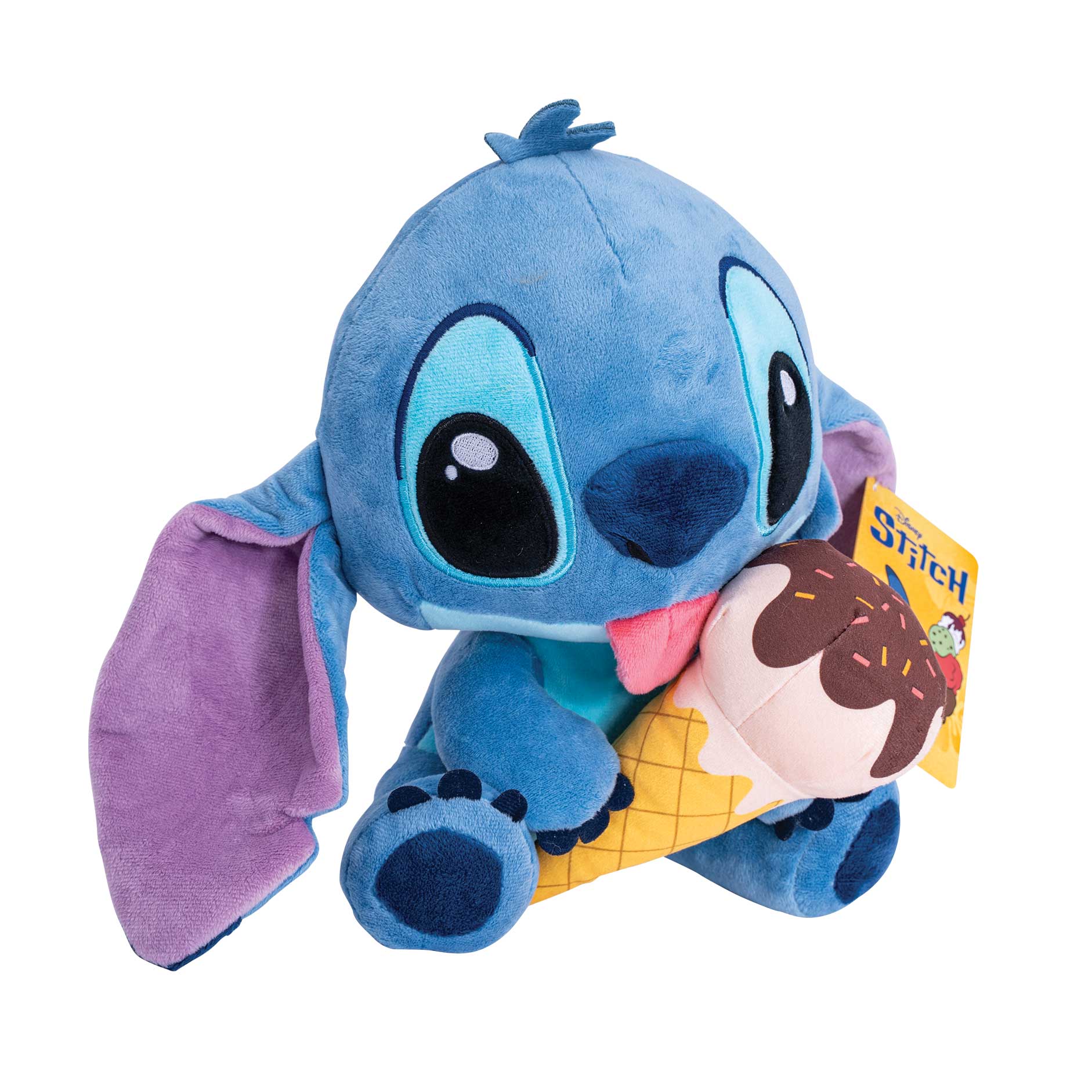 Disney Λούτρινο Stitch με Παγωτό 25εκ - Image 3