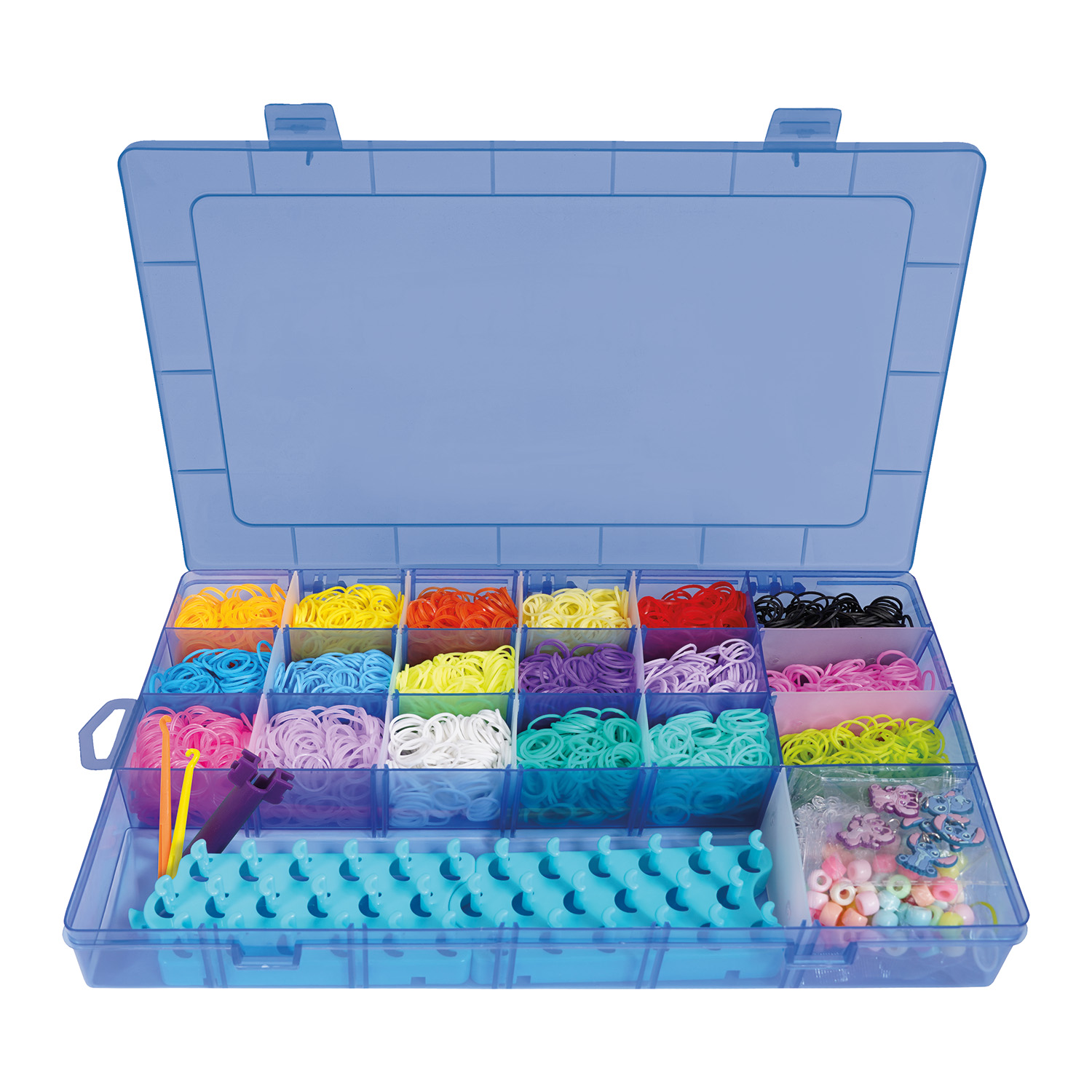 Plexi Flexi Disney Stitch Μεγάλη Θήκη Με 4500 Λαστιχάκια & 100 Αξεσουάρ Για 5+ - Image 5