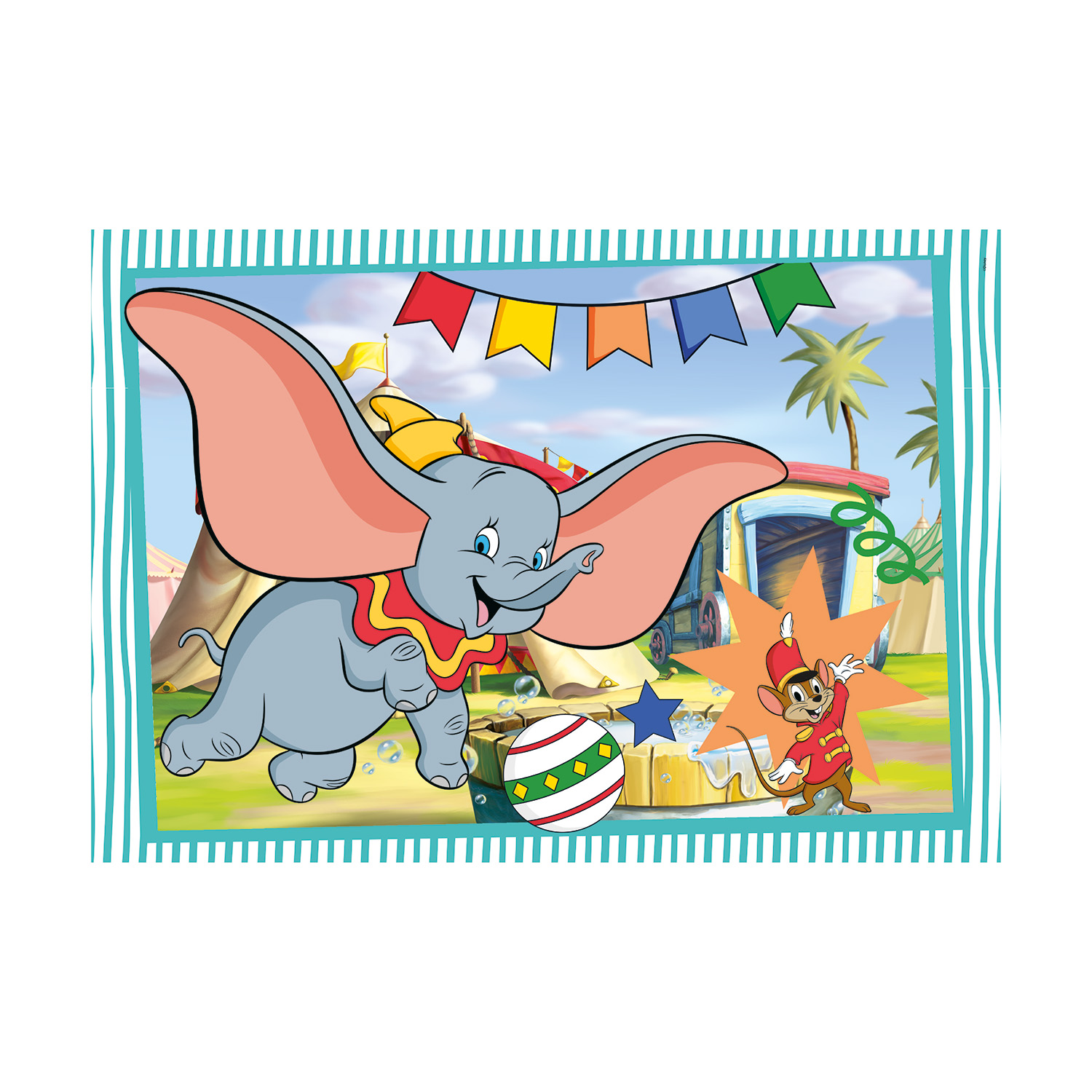 Clementoni Παιδικό Παζλ Super Color Disney Classics 2x20 τμχ - Image 3