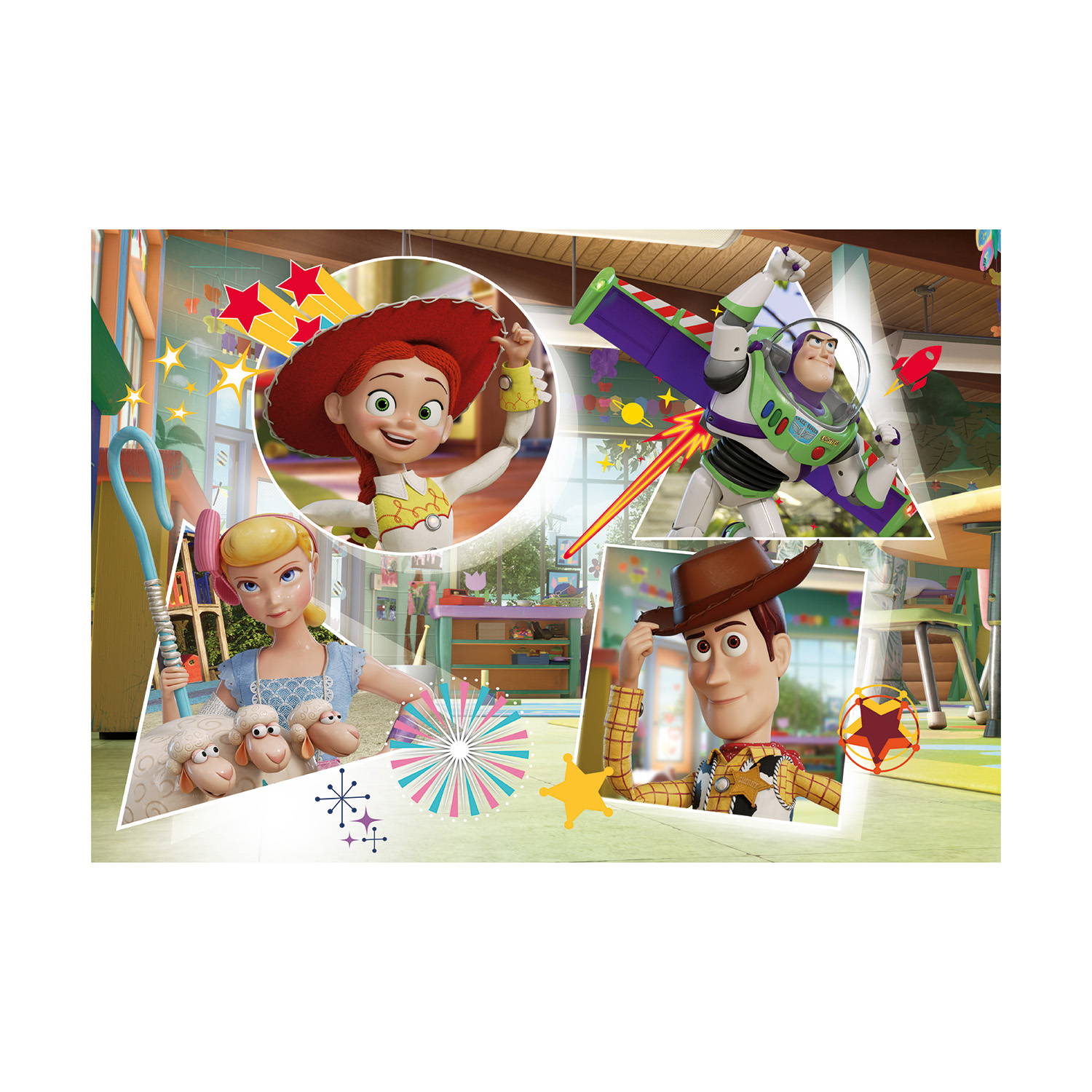 Clementoni Παιδικό Παζλ Super Color Toy Story 104 τμχ - Image 2