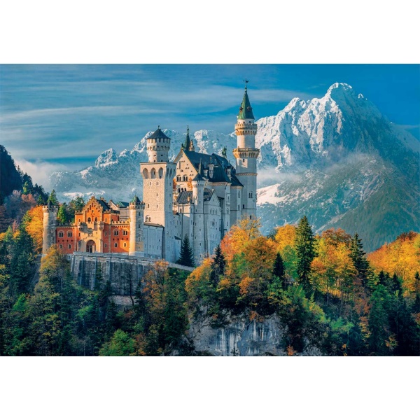 Alternative view of Clementoni Παζλ High Quality Collection Κάστρο Neuschwanstein 500 τμχ - Compact Box