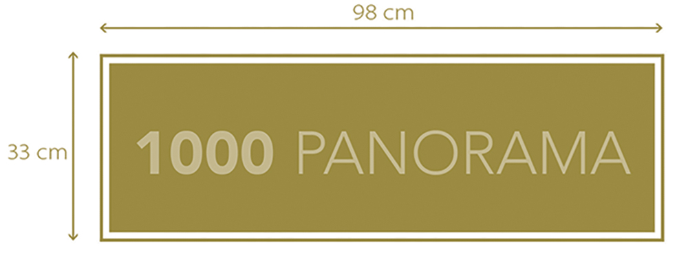 Clementoni Παζλ Panorama High Quality Collection Ελέφαντες 1000 τμχ - Image 5