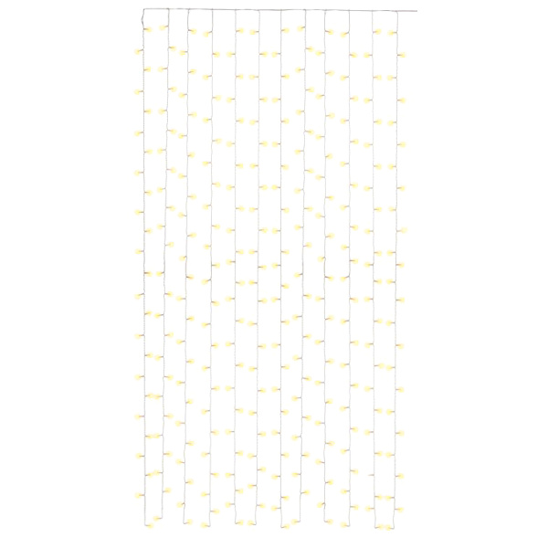 GOOBAY LED λαμπάκια κουρτίνα 57943, 3000K, 4.1m, IP44, USB, 300 LED