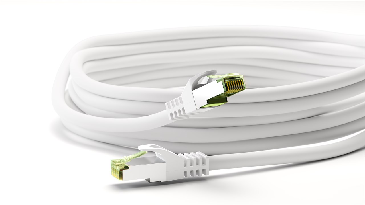 GOOBAY καλώδιο δικτύου 61110, CAT 8.1 S/FTP, copper, LSZH, 15m, λευκό - Image 3