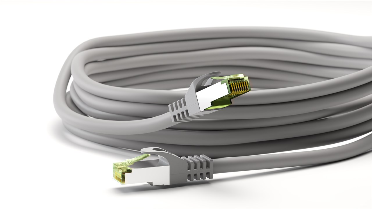GOOBAY καλώδιο δικτύου 61117, CAT 8.1 S/FTP, copper, GHMT, 3m, γκρι - Image 3