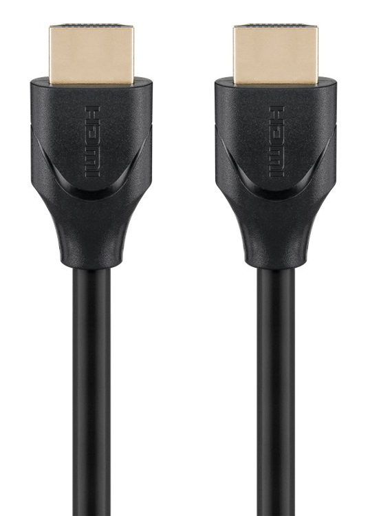 GOOBAY καλώδιο HDMI 2.1 61640, Ethernet, ARC, 8K/60Hz 48 Gbps, 2m, μαύρο - Image 2