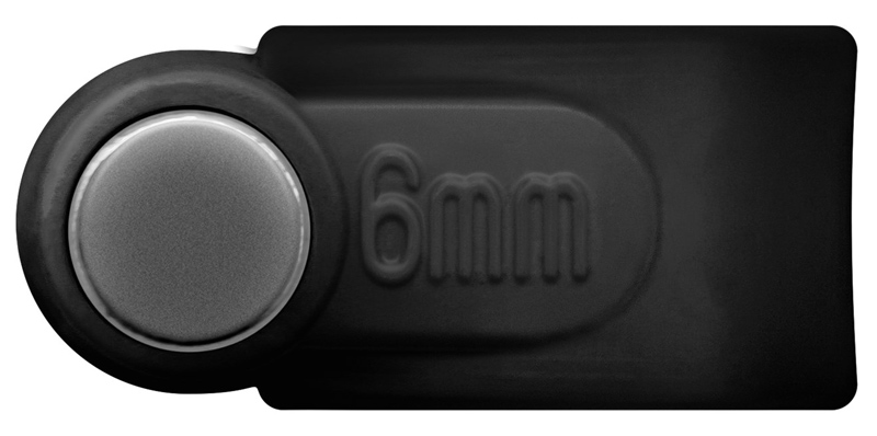GOOBAY ρόκα στήριξης καλωδίων 64679, 6mm, μαύρο, 100τμχ - Image 3