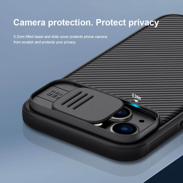 Alternative view of NILLKIN θήκη CamShield Pro για Apple iPhone 14 Plus, μαύρη