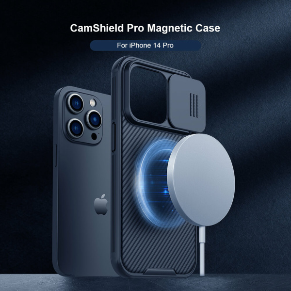Alternative view of NILLKIN θήκη CamShield Pro Magnetic για iPhone 14 Pro, μαύρη
