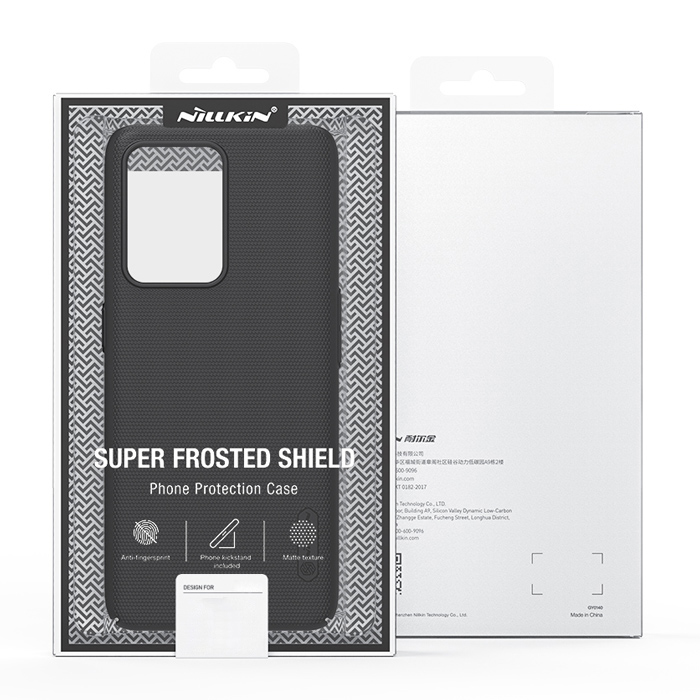 NILLKIN θήκη Super Frosted Shield για Samsung A04, μαύρη - Image 4