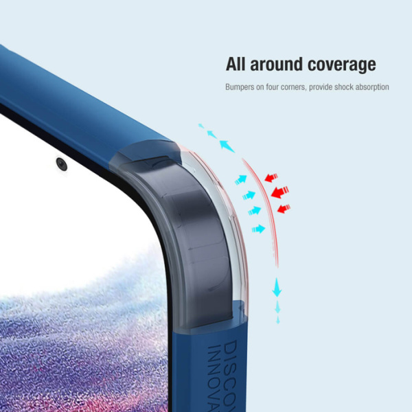 Alternative view of NILLKIN θήκη Super Frosted Shield Pro για Samsung Galaxy A54 5G, μπλε
