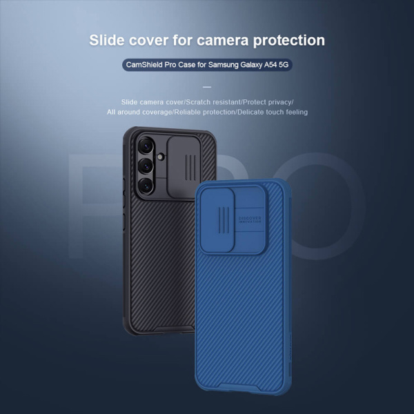 Alternative view of NILLKIN θήκη CamShield Pro για Samsung Galaxy A54 5G, μαύρη