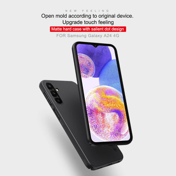 Alternative view of NILLKIN θήκη Super Frosted Shield για Samsung Galaxy A24 4G, μπλε