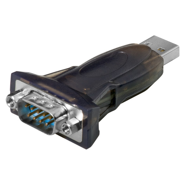 Alternative view of GOOBAY αντάπτορας/καλώδιο USB σε RS-232 93128, 1 Mbit/s, 1.5m, διάφανο