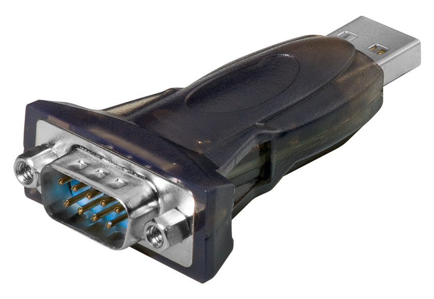 GOOBAY αντάπτορας/καλώδιο USB σε RS-232 93128, 1 Mbit/s, 1.5m, διάφανο - Image 2