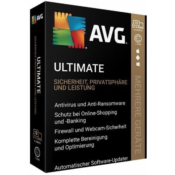 AVG Ultimate (10 Device - 3 Years) Ηλεκτρονική Άδεια