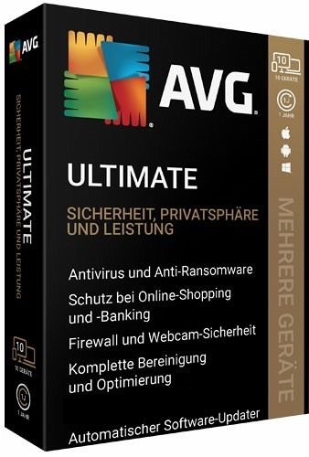 AVG Ultimate (10 Device - 2 Years) Ηλεκτρονική Άδεια
