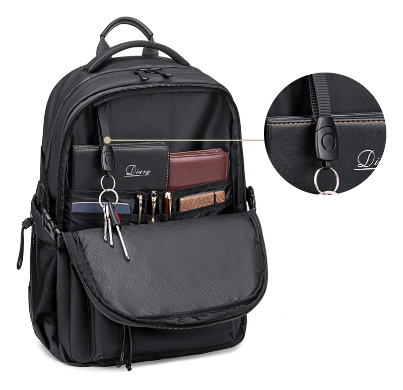 ARCTIC HUNTER τσάντα πλάτης B00531 με θήκη laptop 15.6", 25L, γκρι - Image 3